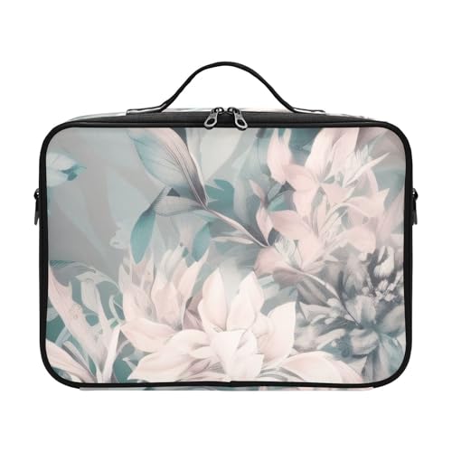 Fitrendlovey Tragbare Make-up-Tasche mit Reißverschluss und verstellbaren Trennwänden, großer Reise-Organizer für Hautpflege und Kosmetik, T7, Einheitsgröße Fitrendlovey Tragbare Make-up-Tasche mit Reißverschluss und verstellbaren Trennwänden, großer Reise-Organizer für Hautpflege und Kosmetik, T7, Einheitsgröße von Fitrendlovey