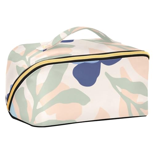 Fitrendlovey Tragbarer Make-up-Organizer mit Trennwänden und Griff für Toilettenartikel und Hautpflege unterwegs, T17, Einheitsgröße Fitrendlovey Tragbarer Make-up-Organizer mit Trennwänden und Griff für Toilettenartikel und Hautpflege unterwegs, T17, Einheitsgröße von Fitrendlovey