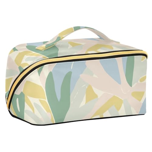 Fitrendlovey Tragbarer Make-up-Organizer mit Trennwänden und Griff für Toilettenartikel und Hautpflege unterwegs, T2, one size von Fitrendlovey