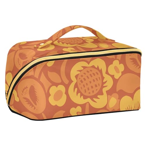 Fitrendlovey Tragbarer Make-up-Organizer mit Trennwänden und Griff für Toilettenartikel und Hautpflege unterwegs, T5, one size von Fitrendlovey