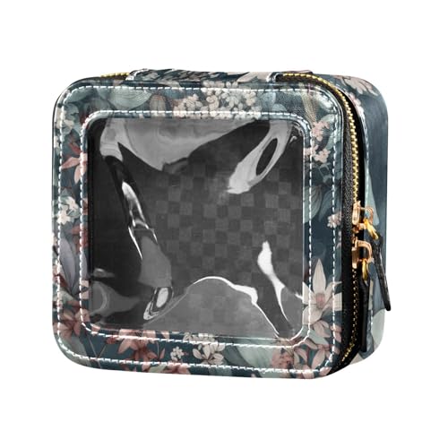 Fitrendlovey Tragbarer Make-up-Organizer mit großem Dachfenster, geräumige Kosmetiktasche für Reiseliebhaber, T11, Einheitsgröße von Fitrendlovey