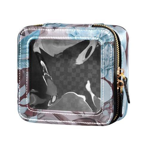 Fitrendlovey Tragbarer Make-up-Organizer mit großem Dachfenster, geräumige Kosmetiktasche für Reiseliebhaber, T12, Einheitsgröße von Fitrendlovey
