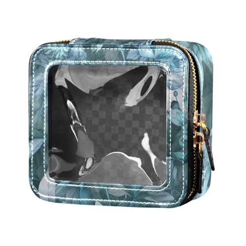 Fitrendlovey Tragbarer Make-up-Organizer mit großem Dachfenster, geräumige Kosmetiktasche für Reiseliebhaber, T18, Einheitsgröße von Fitrendlovey