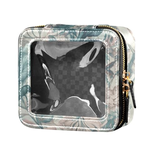 Fitrendlovey Tragbarer Make-up-Organizer mit großem Dachfenster, geräumige Kosmetiktasche für Reiseliebhaber, T4, one size von Fitrendlovey