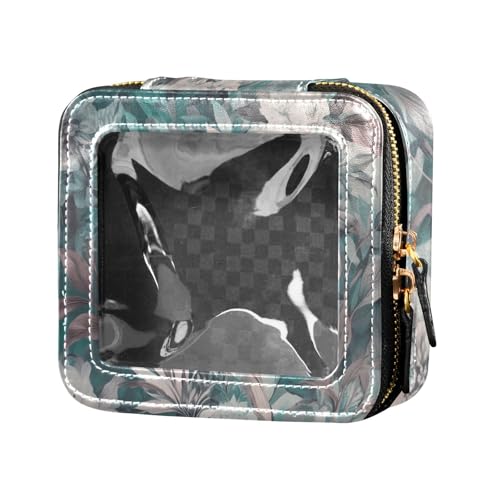 Fitrendlovey Tragbarer Make-up-Organizer mit großem Dachfenster, geräumige Kosmetiktasche für Reiseliebhaber, T7, Einheitsgröße von Fitrendlovey