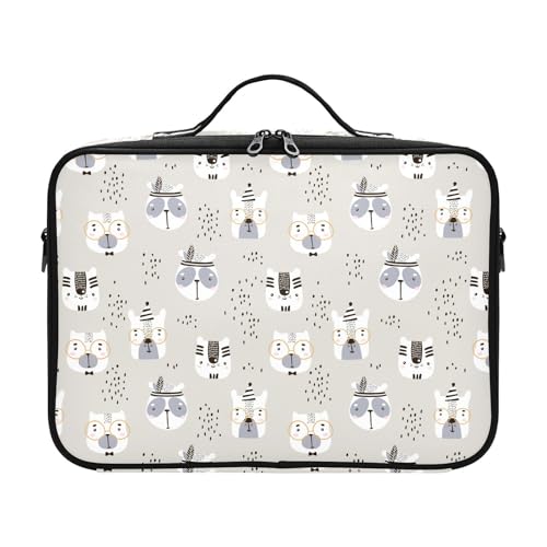 Fitrendlovey XL Hartschalen-Make-up-Tasche, Reise-Kulturbeutel, Make-up-Organizer für Damen, T15, one size von Fitrendlovey