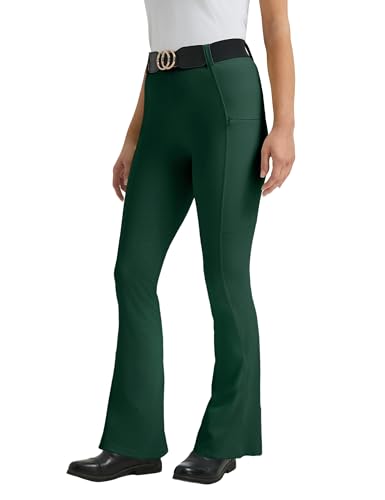 FitsT4 Sports Damen Bootcut Reithose Silikon Vollbesatz Schlaghose Reitleggings Sommer Reitstrumpfhose Waldgrün M FitsT4 Sports Damen Bootcut Reithose Silikon Vollbesatz Schlaghose Reitleggings Sommer Reitstrumpfhose Waldgrün M von FitsT4 Sports