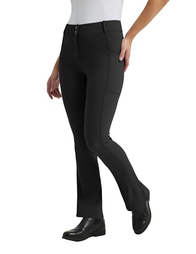 FitsT4 Sports Damen Schlaghose Reitleggings Bootcut Reithose Silikon Vollbesatz Sommer Reitstrumpfhose Schwarz XL FitsT4 Sports Damen Schlaghose Reitleggings Bootcut Reithose Silikon Vollbesatz Sommer Reitstrumpfhose Schwarz XL von FitsT4 Sports