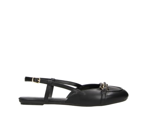 Fitters Damen Halbschuhe Lore in Farbe Black PU, Damenschuhe in Übergröße - große Damenschuhe, Lore 44 EU Black PU von Fitters Footwear That Fits