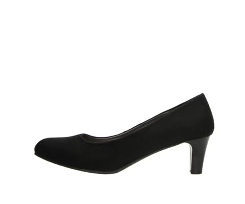 Fitters Damen Pumps Aurelia in Farbe Black MF, Damenschuhe in Übergröße - große Damenschuhe, Aurelia 42 EU Black MF von Fitters Footwear That Fits