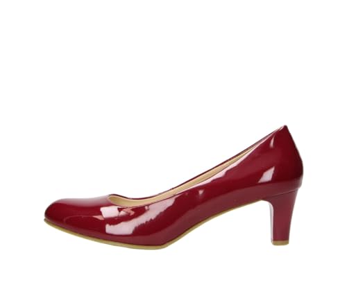 Fitters Damen Pumps Aurelia in Farbe Burgundy Patent, Damenschuhe in Übergröße - große Damenschuhe, Aurelia 44 EU Burgundy Patent von Fitters Footwear That Fits