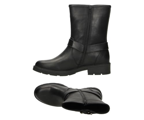 Fitters Damen Stiefel Elli in Farbe Schwarz, Damenschuhe in Übergröße, große Größen Stiefelette, Elli 44 EU Black von Fitters Footwear That Fits