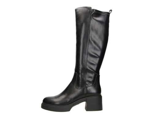 Fitters Damen Stiefel Overknie Toma in Farbe Schwarz (EU) (Schwarz, EU Schuhgrößensystem, Erwachsene, Damen, Numerisch, M, 44) von Fitters Footwear That Fits