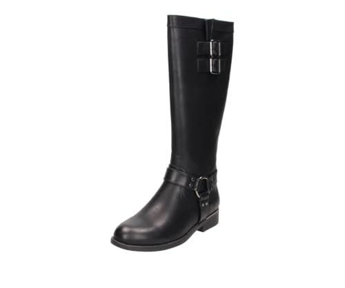 Fitters Damen Stiefel Romy in Farbe Schwarz, Damenschuhe in Übergröße, große Größen, Romy 42 EU Black von Fitters Footwear That Fits