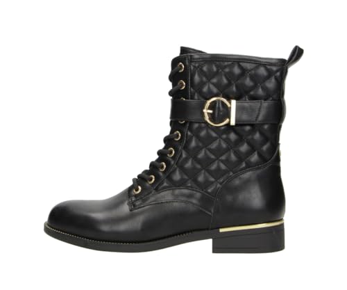 Fitters Damen Stiefelette Kata in Farbe Schwarz, Damenschuhe in Übergröße, Kata 44 EU Black von Fitters Footwear That Fits