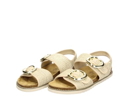 Fitters Damensandale Tilli in Taupe, modische Schuhe in Übergröße, Bequeme Sandale, Große Damenschuhe/Damenschuhe in Übergröße, Tilli in Taupe 44 von Fitters Footwear That Fits