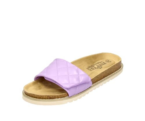 Sandale Jade in Farbe Lilac, modische Schuhe in Übergröße, große Damenschuhe, Jade 42 EU Lilac von Fitters Footwear That Fits