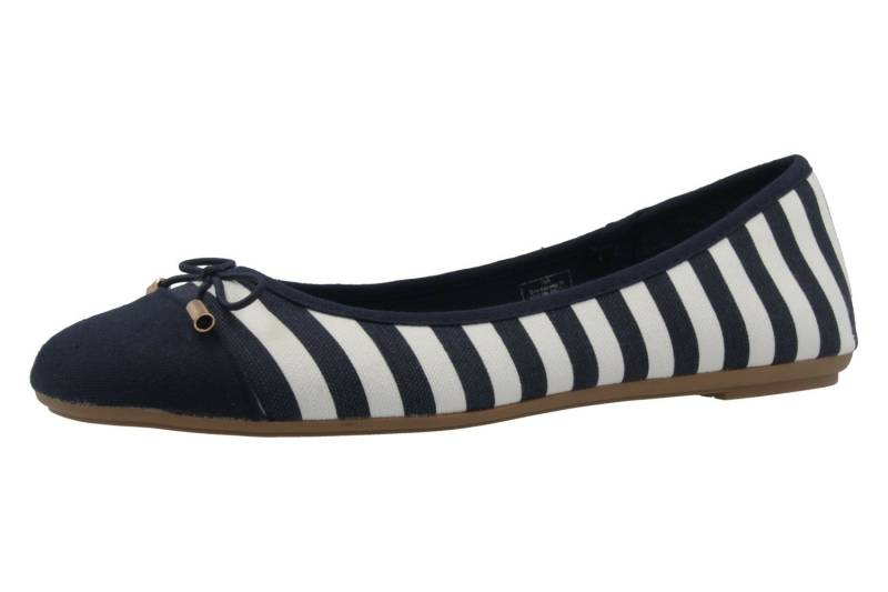 Fitters Footwear Grace Ballerinas in Übergrößen Blau 2.51434... Onesize von Fitters Footwear