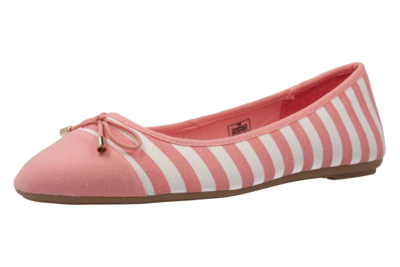 Fitters Footwear Grace Ballerinas in Übergrößen Pink 2.51434... Onesize von Fitters Footwear