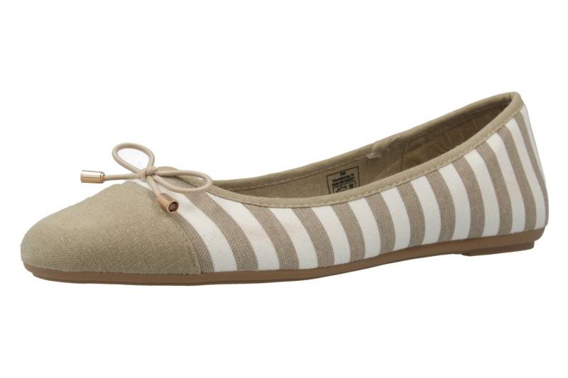 Fitters Footwear Grace Ballerinas in Übergrößen Taupe 2.5143... Onesize von Fitters Footwear