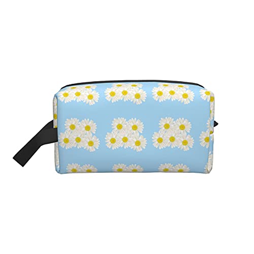 Make-up-Tasche, Daisy, Reise-Reißverschluss, wasserdichte Clutch, Aufbewahrung von Toilettenartikeln, Kosmetiktasche für Mädchen und Frauen von Fittg