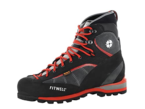 Fitwell Big Wall Rock EV wasserdichte und steigeisenfeste Bergschuhe Made in Italy EU 43 von Fitwell