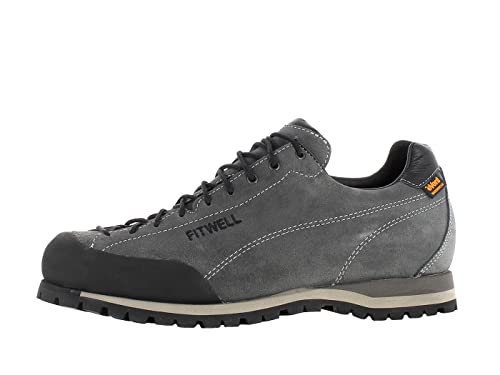 Fitwell Funky EV Zustiegsschuhe anthrazit UK 8 - EU 42 von Fitwell