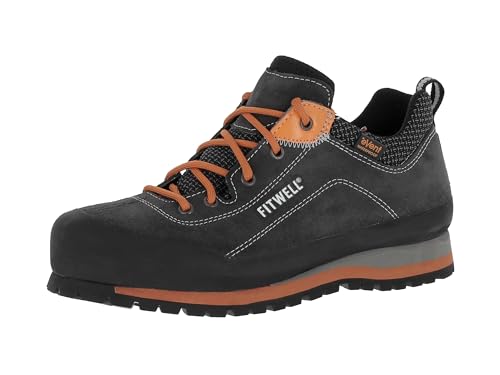 Fitwell Shift S3 wasserdichte S3 Sicherheitsschuhe mit Vibramsohle EU 47 von Fitwell