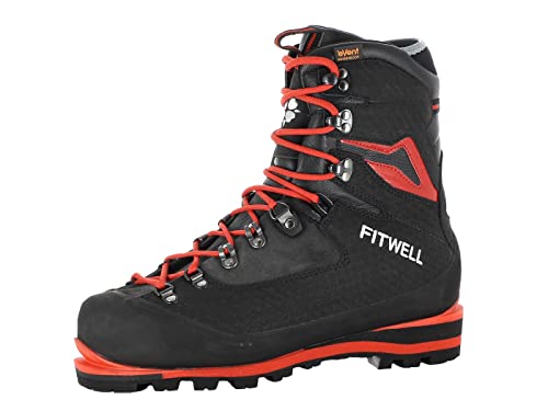 Fitwell Sirius Evo EV wasserdichte Herren Bergschuhe, Alpinstiefel, steigeisenfest und Made in Italy EU 42 von Fitwell