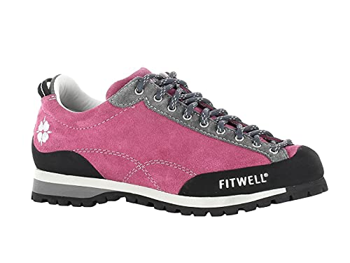 Fitwell Zeus Wanderhalbschuhe/Zustiegsschuhe mit Vibramsohle pink EU 39 von Fitwell