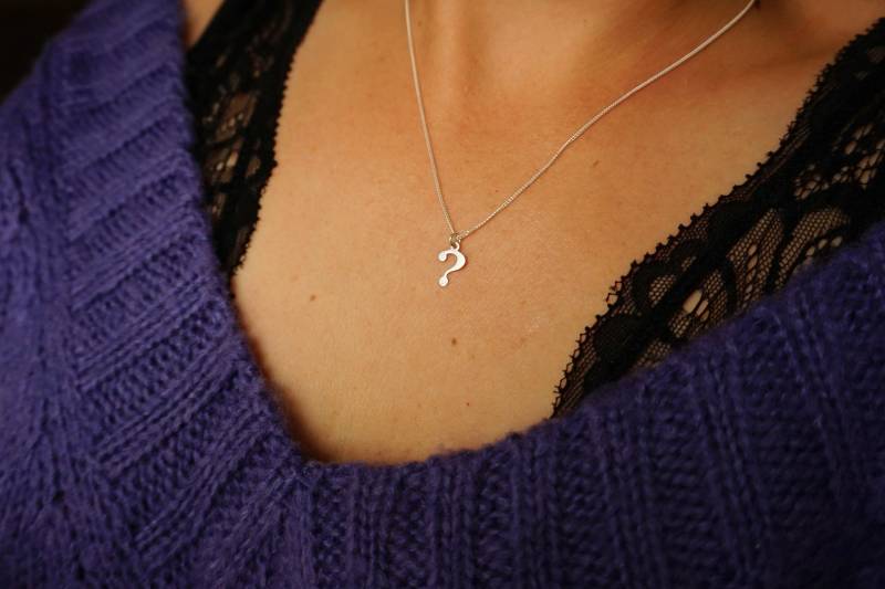Silberkette Fragezeichen von FiuFiuJewellery