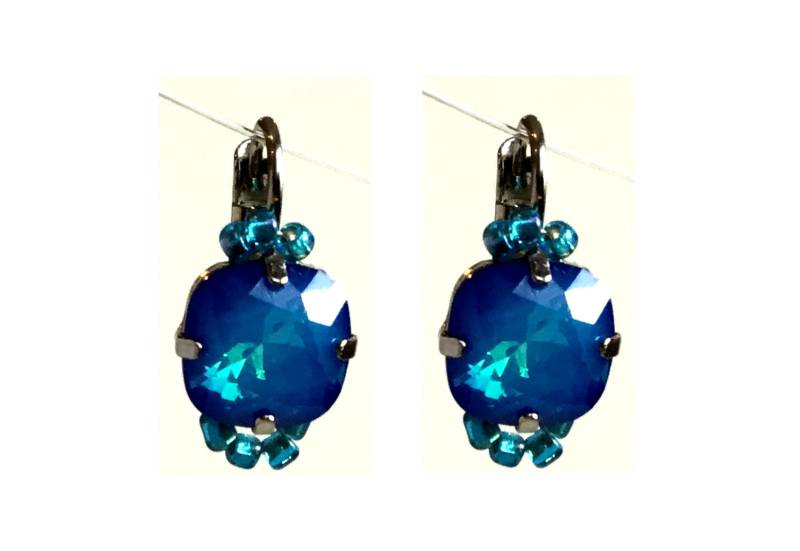 Fiva Basic Ohrringe Dunkler Sommer Himmel Silber Fiva Basic Ohrringe Dunkler Sommer Himmel Silber von FivaJewelryDE