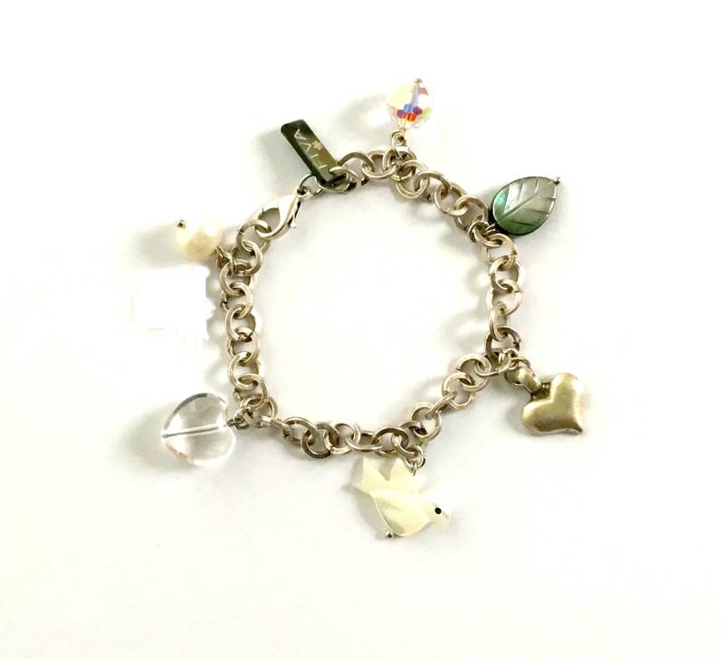 Fiva Bettelarmband Silber Perlmuttvogel Fiva Bettelarmband Silber Perlmuttvogel von FivaJewelryDE