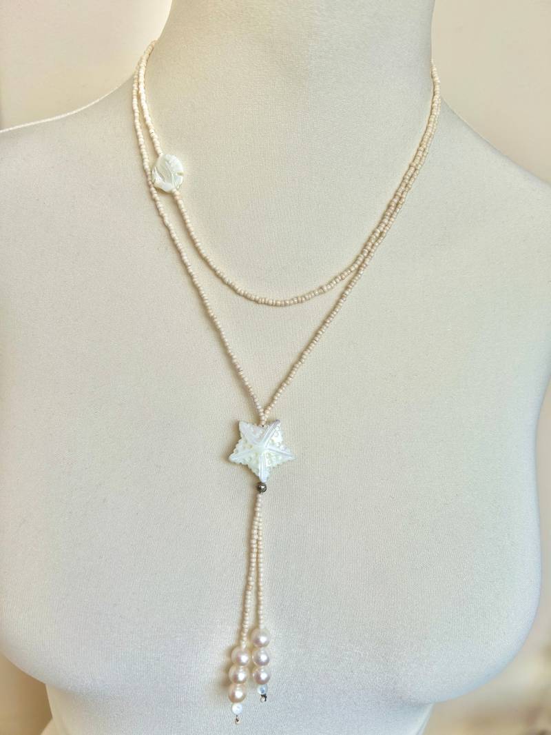 Fiva Halskette Perlmutt Seestern Fiva Halskette Perlmutt Seestern von FivaJewelryDE