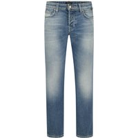 Five Fellas Jeans Elliot in Used-Optik, Tapered Fit in 36/32 von Five Fellas
