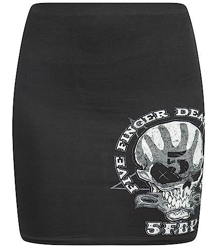 Five Finger Death Punch 1 2 F U Frauen Kurzer Rock schwarz S von Five Finger Death Punch