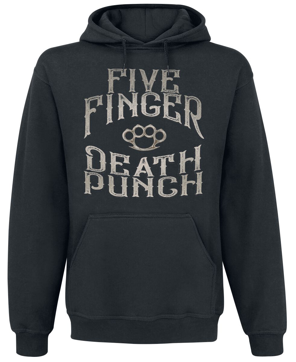 Five Finger Death Punch 100 Proof Kapuzenpullover schwarz in XL von Five Finger Death Punch