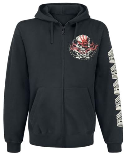 Five Finger Death Punch 100% Pure Männer Kapuzenjacke schwarz L von Five Finger Death Punch