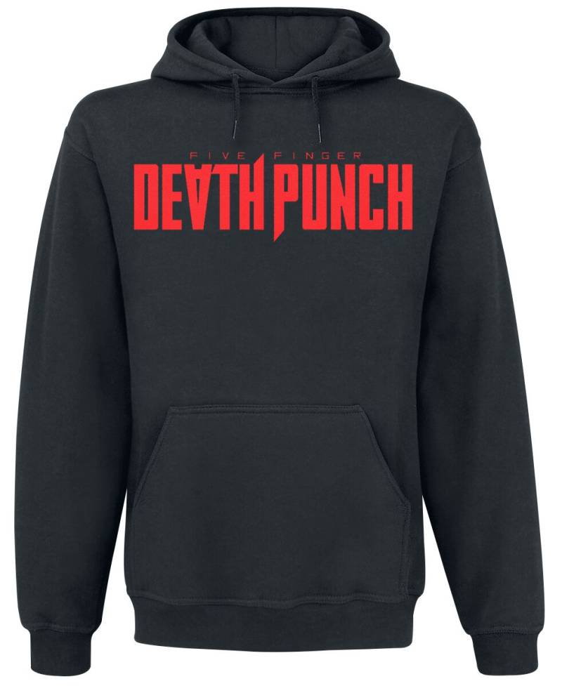 Five Finger Death Punch Afterlife Kanji Kapuzenpullover schwarz in XL von Five Finger Death Punch
