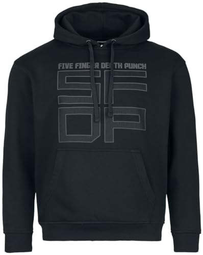 Five Finger Death Punch Chevron Männer Kapuzenpullover schwarz XXL von Five Finger Death Punch