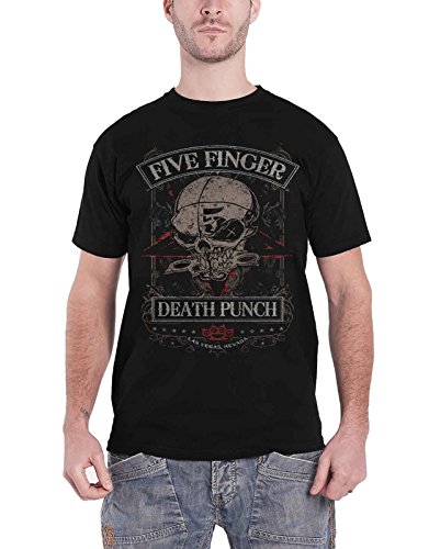 Five Finger Death Punch Herren T-Shirt Wicked Schwarz von Five Finger Death Punch