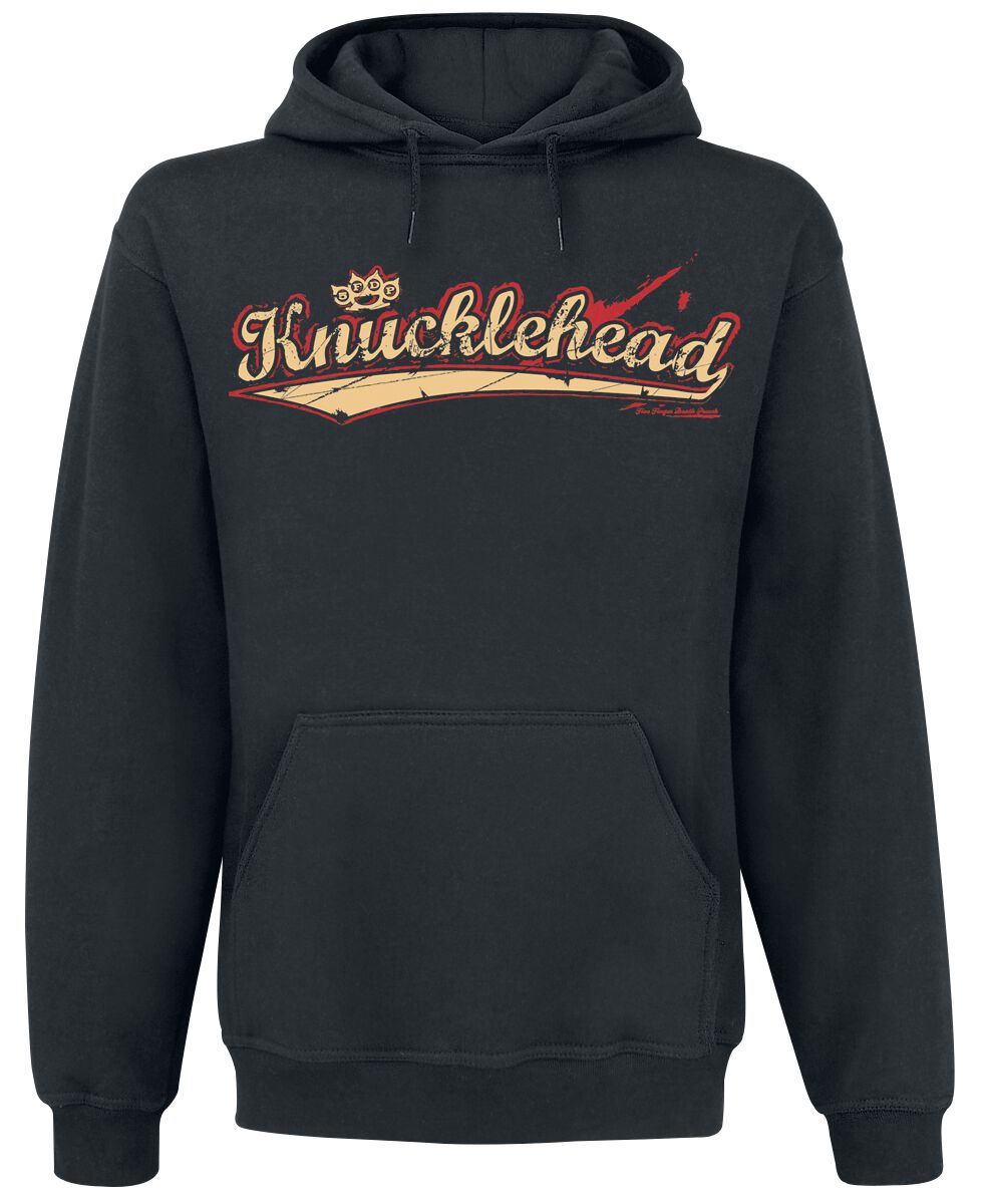 Five Finger Death Punch Kapuzenpullover - Knucklehead - S bis 5XL - für Männer - Größe 3XL - schwarz  - Lizenziertes Merchandise! von Five Finger Death Punch