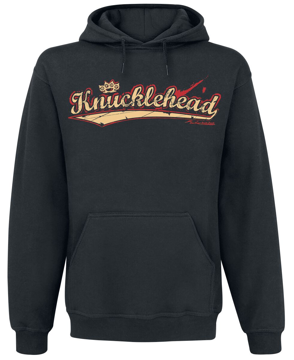 Five Finger Death Punch Knucklehead Kapuzenpullover schwarz in 3XL von Five Finger Death Punch
