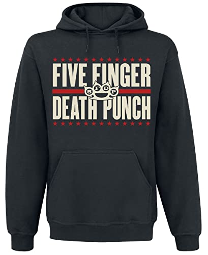 Five Finger Death Punch Punchagram Männer Kapuzenpullover schwarz XL von Five Finger Death Punch