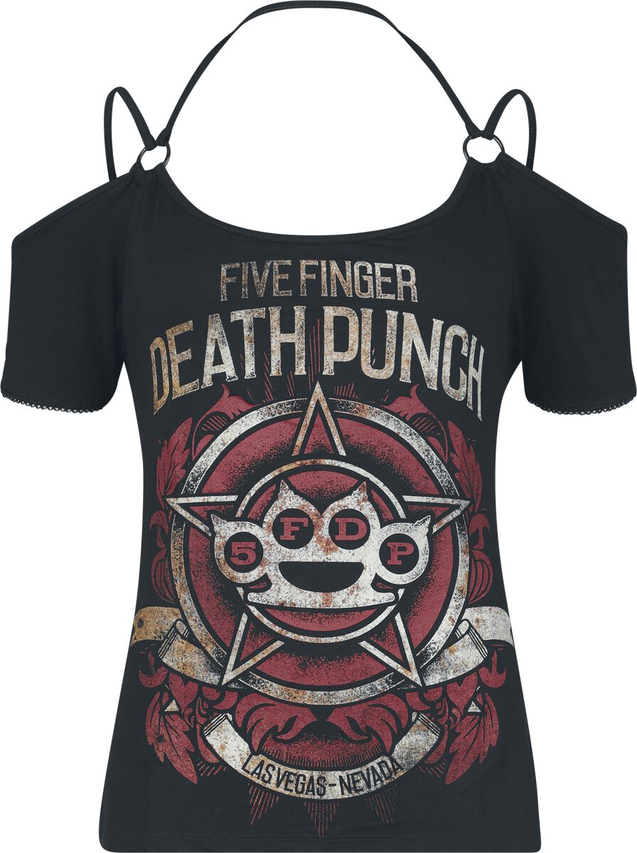 Five Finger Death Punch Red Logo T-Shirt schwarz in XXL Five Finger Death Punch Red Logo T-Shirt schwarz in XXL von Five Finger Death Punch