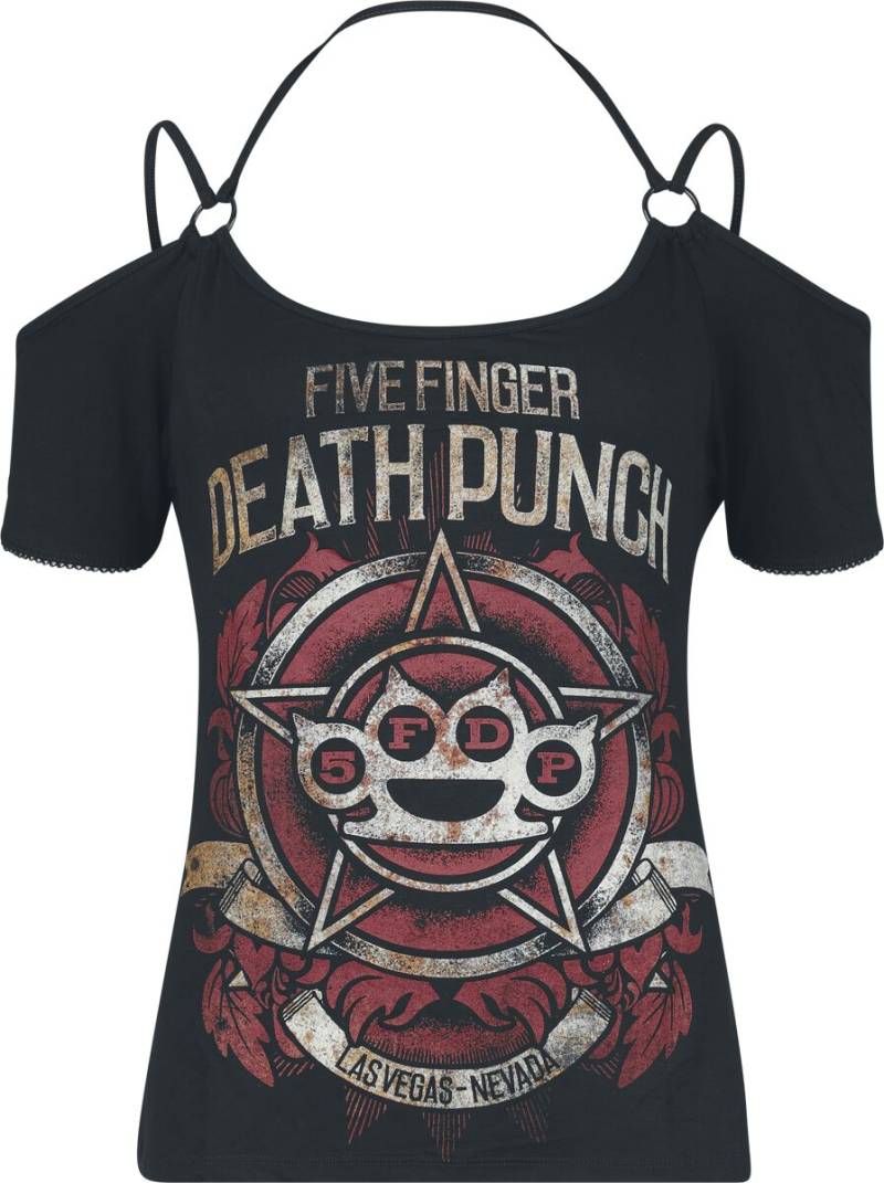 Five Finger Death Punch Red Logo T-Shirt schwarz in XXL Five Finger Death Punch Red Logo T-Shirt schwarz in XXL von Five Finger Death Punch
