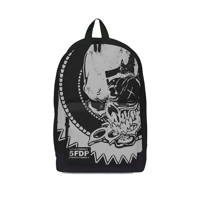 Five Finger Death Punch Rucksack - Knuckle - schwarz  - Lizenziertes Merchandise! von Five Finger Death Punch