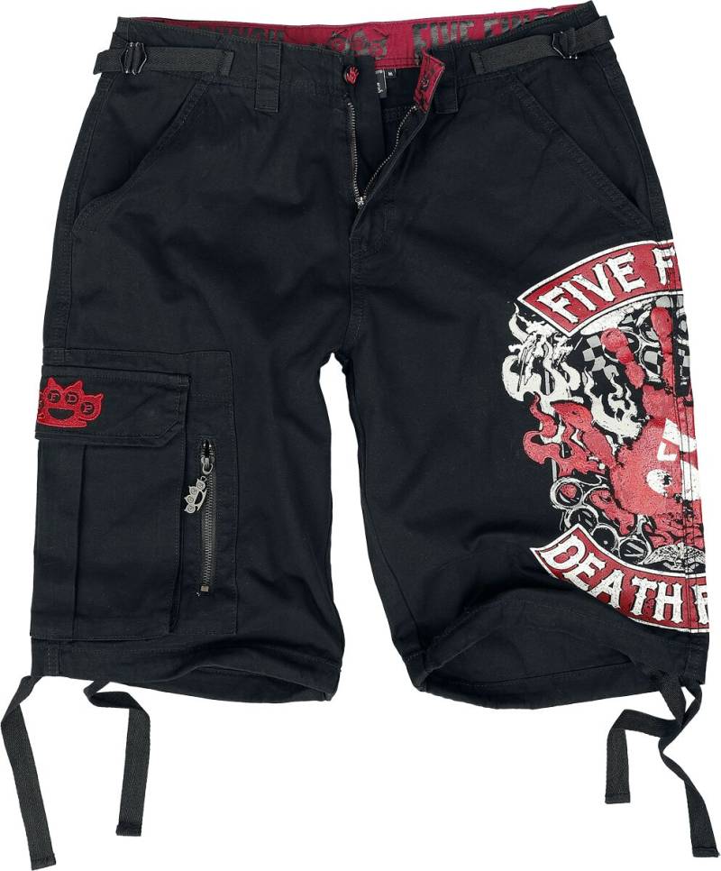 Five Finger Death Punch Short - EMP Signature Collection - M bis 3XL - für Männer - Größe 3XL - schwarz  - EMP exklusives Merchandise! von Five Finger Death Punch