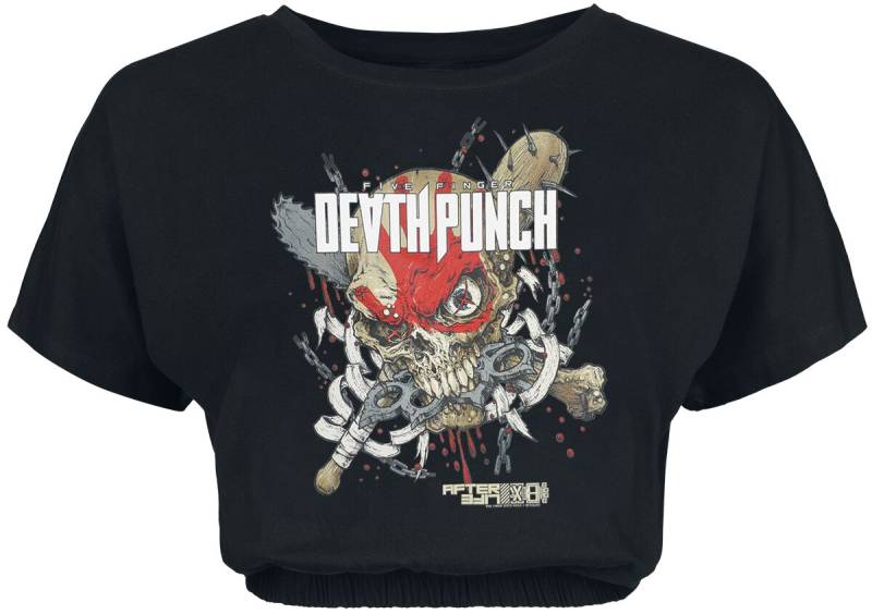 Five Finger Death Punch T-Shirt - Death - M bis XXL - für Damen - Größe XXL - schwarz  - EMP exklusives Merchandise! von Five Finger Death Punch