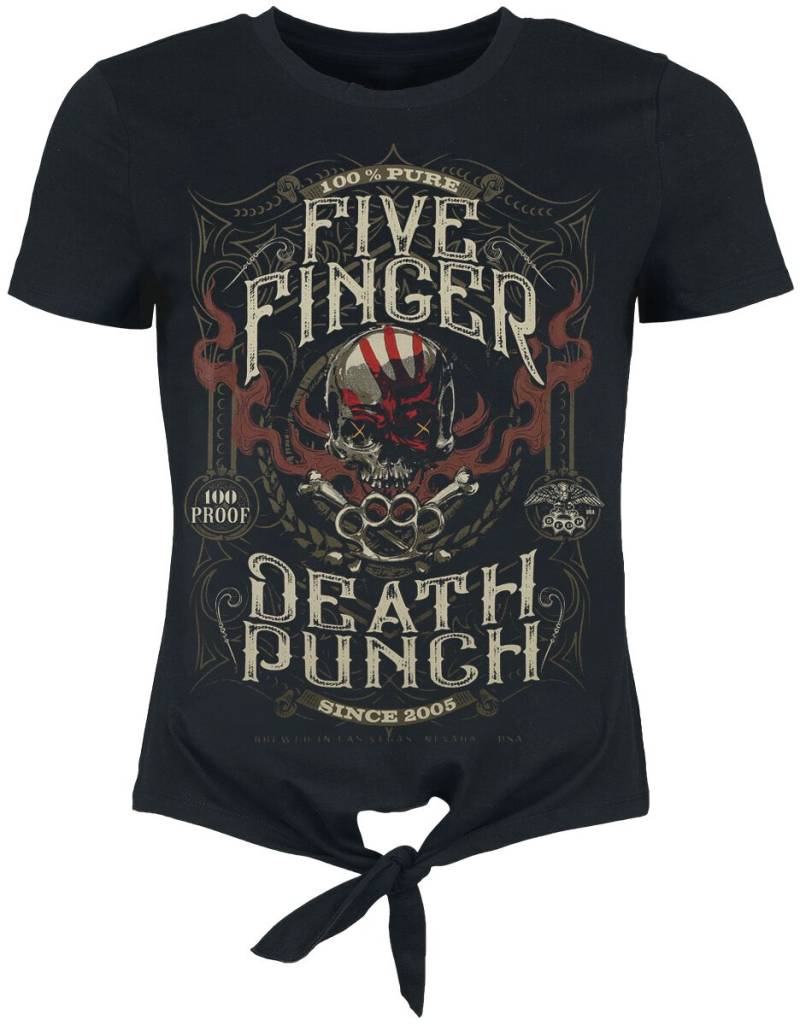 Five Finger Death Punch T-Shirt - Pure - XL - für Damen - Größe XL - schwarz  - EMP exklusives Merchandise! von Five Finger Death Punch